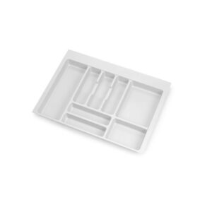 Range-couvert Optima Vertex/Concept 500mm (Panneau 16mm), Module 700 mm, Plastique blanc
