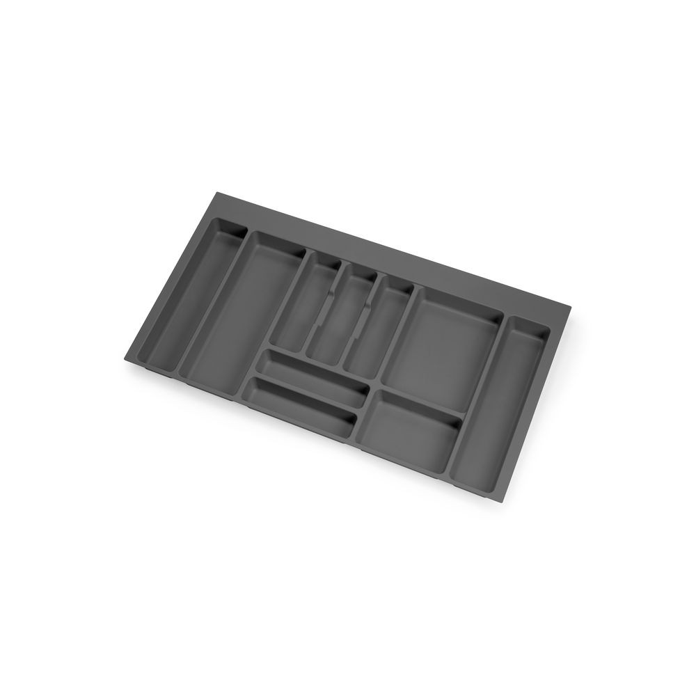 Range-couvert Optima Vertex/Concept 500mm (Panneau 16mm), Module 900 mm, gris