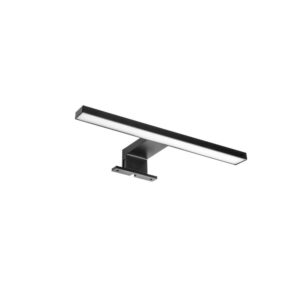 Spot LED pour miroir de salle de bain Virgo (AC 230V 50Hz), A 300 mm, Peint en noir