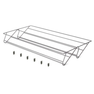 Tiroir à chaussures pour armoires et dressings Quartz - 740 (M90) - Acier - Titane