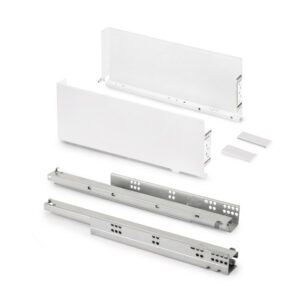 Tiroir extérieur Simplex 25kg hauteur 159mm -  profondeur 440mm -  acier -  peint en blanc