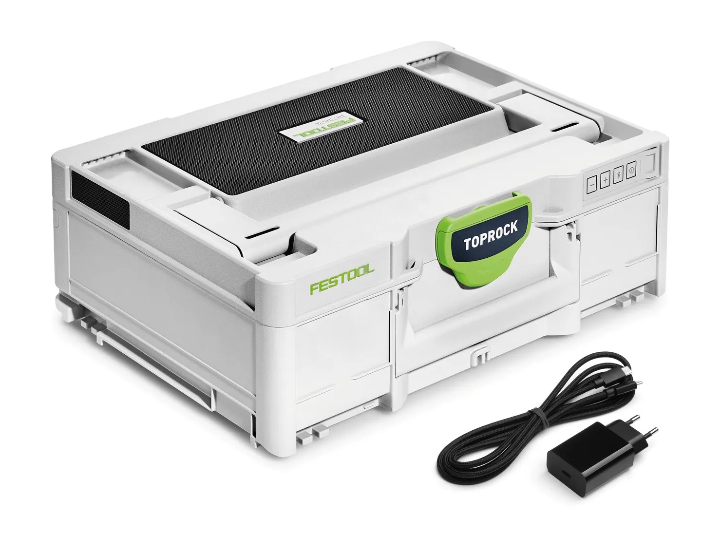 Enceinte Systainer Bluetooth TOPROCK SYS3 BT20 M 137 USB-C avec batterie intégrée FESTOOL 578563