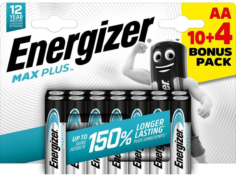 Lot de 10+4 piles alcaline AA , 1.5 V, ENERGIZER
