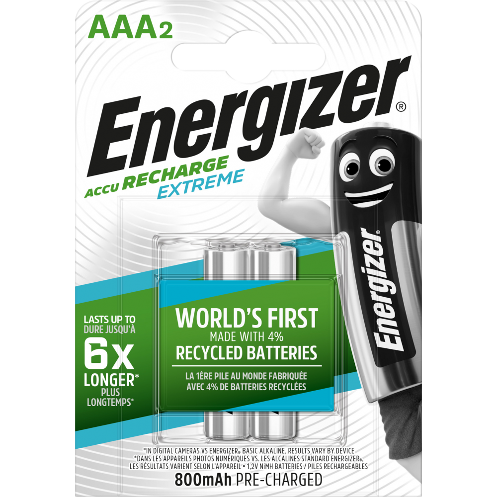 Lot de 2 piles alcaline aaa E300624300 ENERGIZER