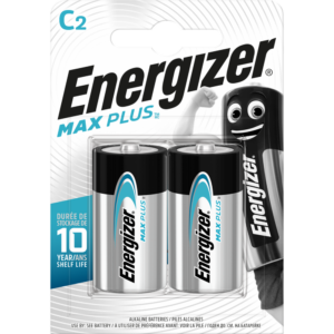 Lot de 2 piles alcaline lr14 c, 1.5 V, ENERGIZER