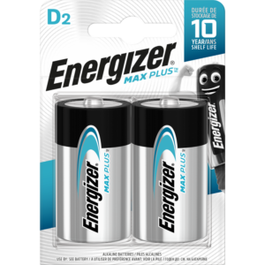 Lot de 2 piles alcaline lr20 d, 1.5 V, ENERGIZER