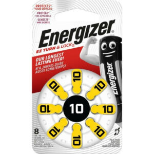 Lot de 8 piles auditive zinc  1.4 V