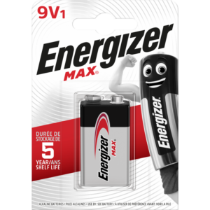 Pile alcaline 9 v Max, 9 V, ENERGIZER