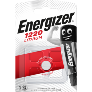 Pile alcaline cr1220, 3 V, ENERGIZER