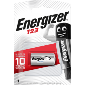 Pile lithium cr123, 1.5 V, ENERGIZER