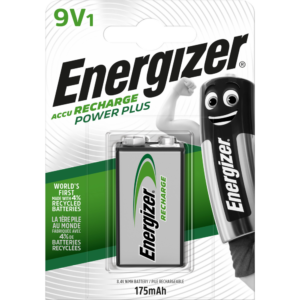 Pile rechargeable 9 v, 175 mAh, ENERGIZER