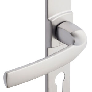 Ensemble ARTIS entraxe 165 mm type clé I finition chromé velours VACHETTE 086541