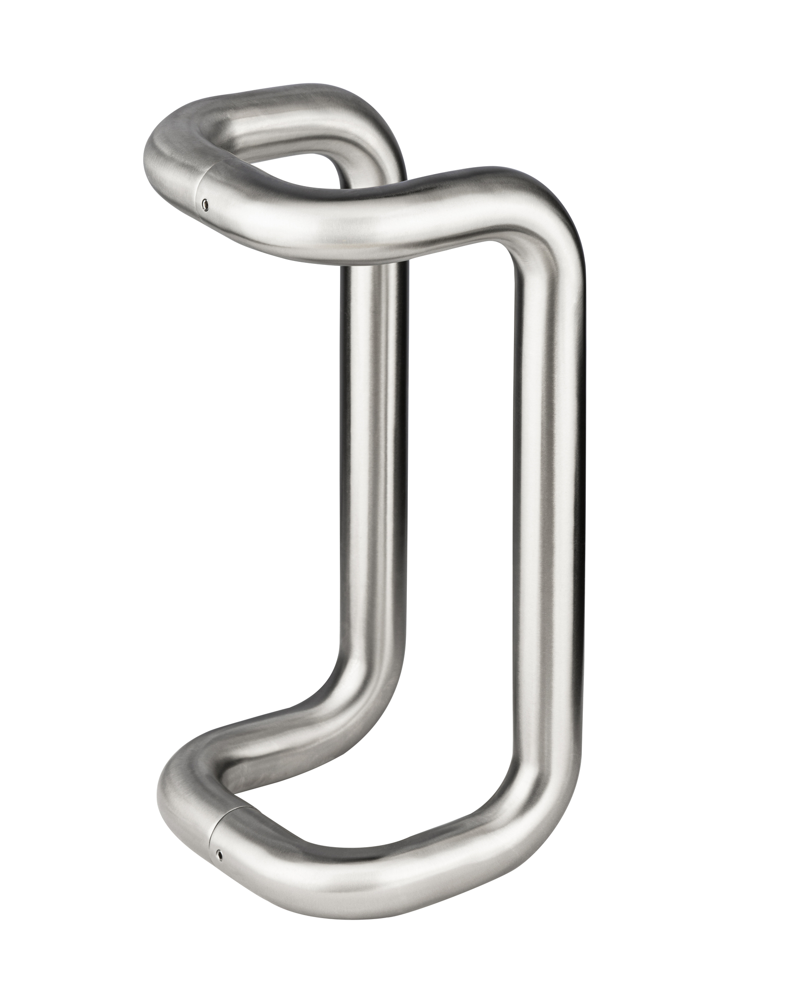 Ensemble de poignées contre-coudées série 321 inox 32 x 300 mm HERACLES B-INOX-PT203