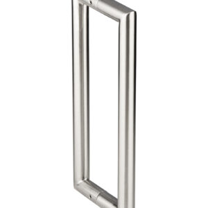 Ensemble de poignées droite angles vifs Série 221 D 19 x 230 mm HERACLES B-INOX-PT302