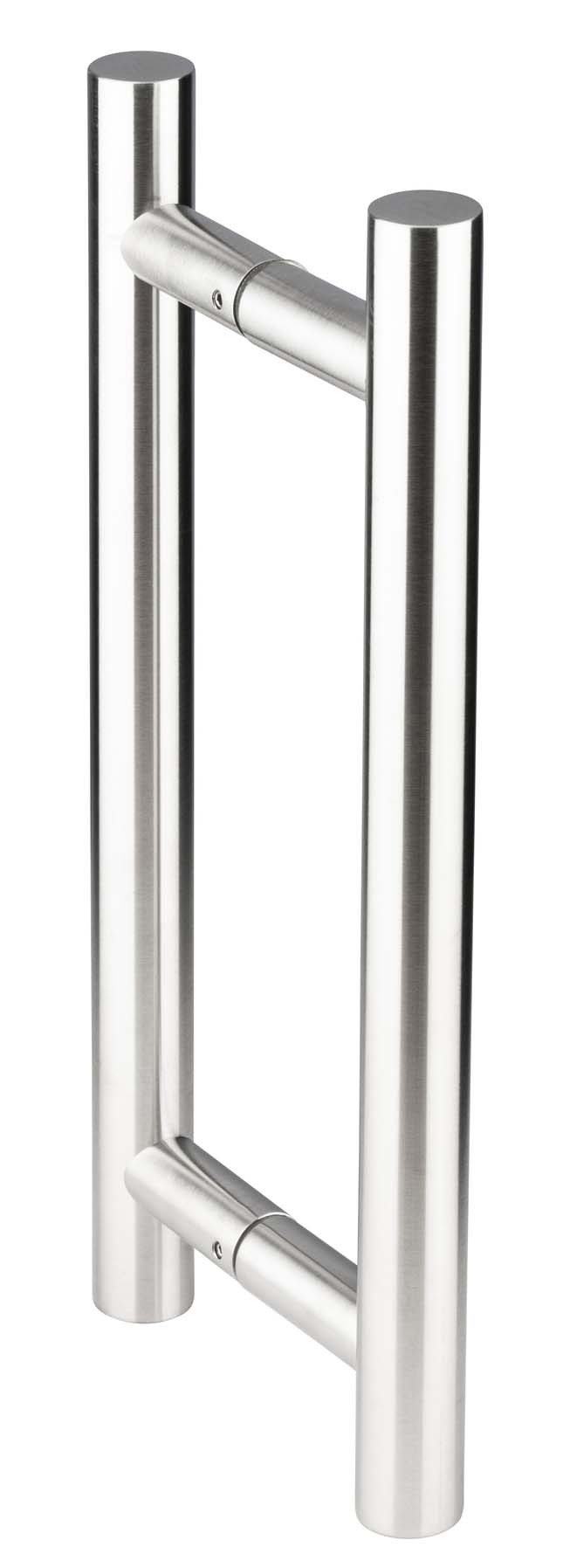 Ensemble de poignées tubulaires à tirage série 5210 32 x 300 mm inox brossé HERACLES B-INOX-PT003