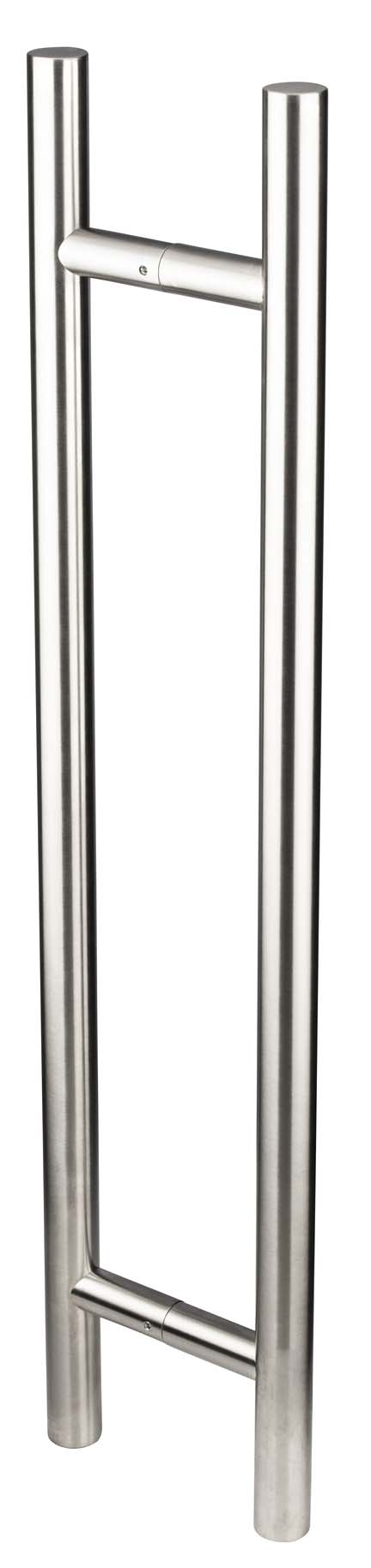Ensemble de poignées tubulaires à tirage série 5210 32 x 600 mm inox brossé HERACLES B-INOX-PT009