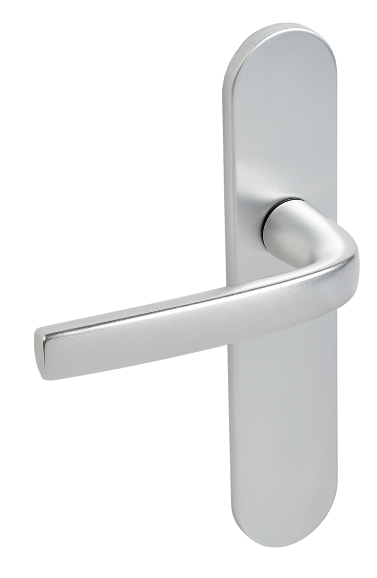 Ensemble LOGIO entraxe 165 mm type bec de cane argent VACHETTE 200820