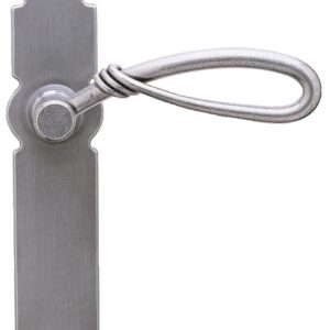 Ensemble sur plaque Hematite 910 fer cémenté patiné bec de cane BOUVET 21221