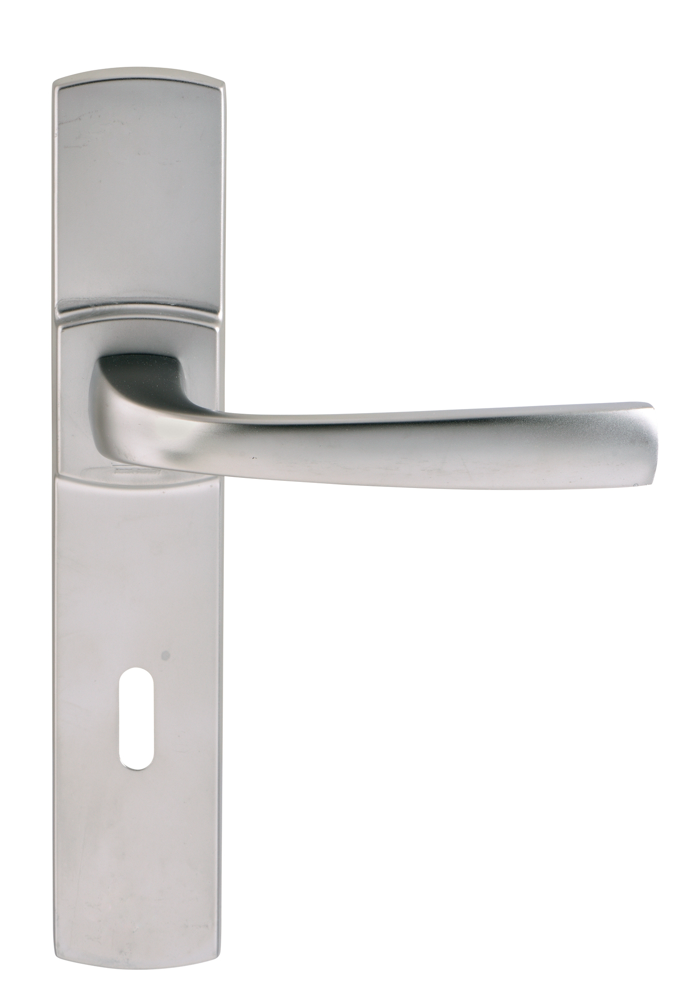 Ensemble sur plaque MUZE entraxe 165 mm clé L chromé velours VACHETTE 086512