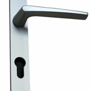 Ensemble sur plaque RIV-28 N°2 saillie réduite côté extérieur clé I argent VACHETTE 014625