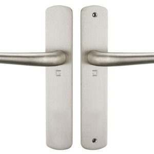Ensemble sur plaque SALOME HOME entraxe 195 mm bec de cane inox HERACLES B-SALOME-02