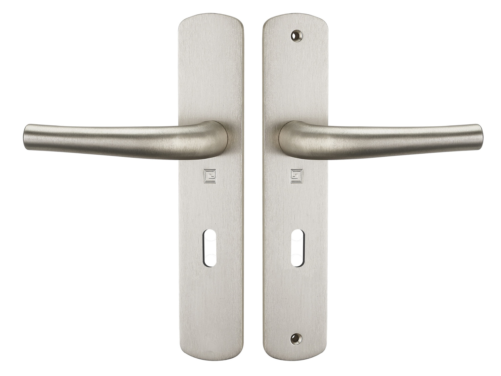 Ensemble sur plaque SALOME HOME entraxe 195 mm clé L inox HERACLES B-SALOME-06
