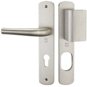 Ensemble sur plaque SALOME HOME entraxe 195 mm palière SGN2 inox HERACLES B-SALOME-19