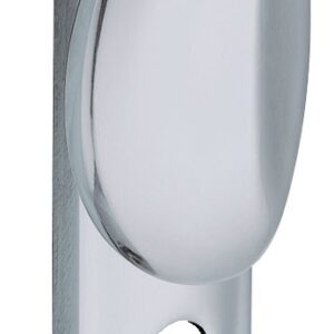 Ensemble sur plaque SILLAGE P539 clé I chromé velours VACHETTE 023970