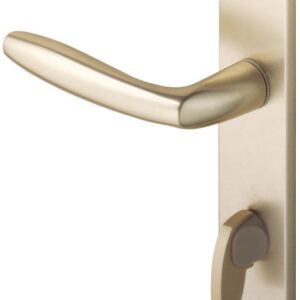 Ensemble sur plaques aluminium Orca bec de cane à condamnation champagne VACHETTE 053917