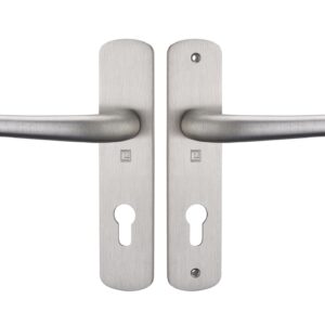 Ensemble sur plaques SALOME HOME entraxe 165 mm clé I F9 inox HERACLES B-SALOME-34