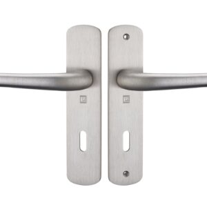 Ensemble sur plaques SALOME HOME entraxe 165 mm clé L F9 inox HERACLES B-SALOME-36