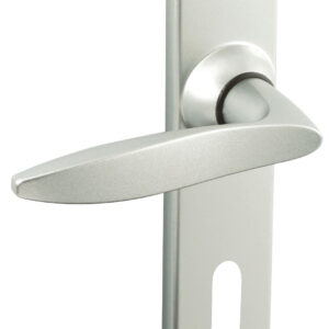 Ensemble sur plaques TWIST petit model clé L finition chromé velours VACHETTE 069127