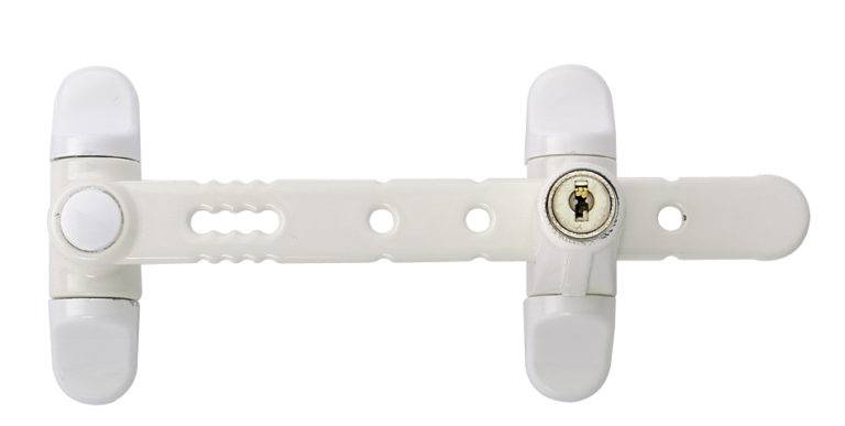 Entrebaîlleur à clé AIRLOCK pour fenêtre couleur blanc SOCONA L6C