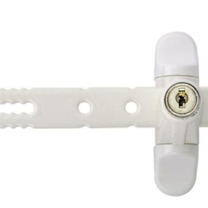 Entrebaîlleur à clé AIRLOCK pour fenêtre couleur blanc SOCONA L6C_MV