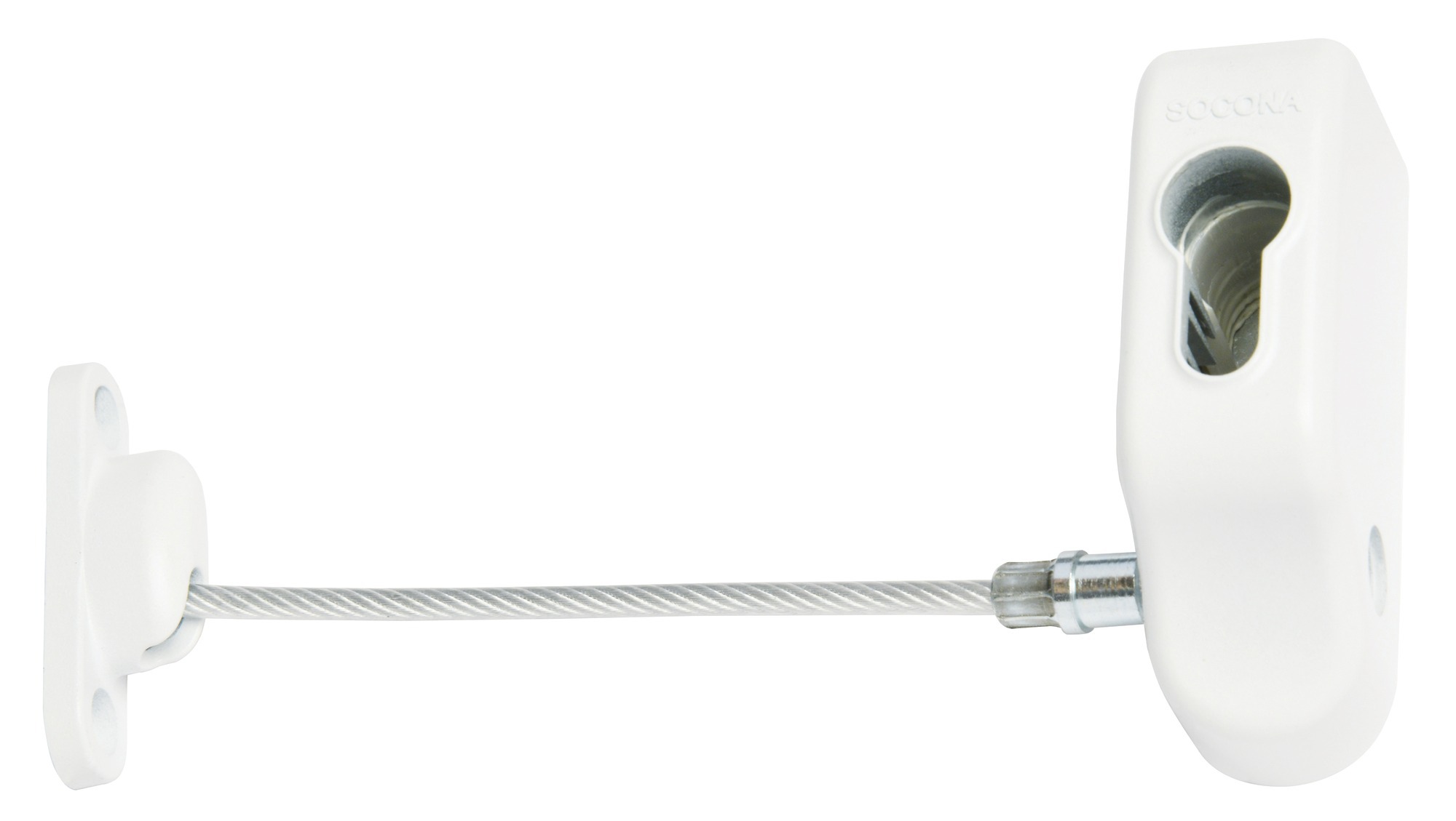 Entrebâilleur de fenêtre à câble CABL'AIR blanc SOCONA H6S CABLAIR