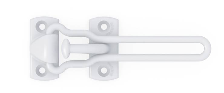 Entrebaîlleur de sécurité CLASSIC epoxy pour porte 150 m couleur blanc SOCONA O6