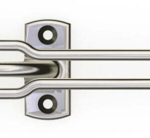 Entrebaîlleur de sécurité CLASSIC pour porte 150 m couleur couleur chrome SOCONA O1