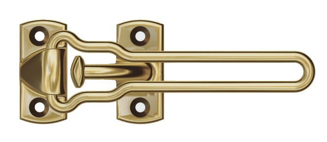 Entrebaîlleur de sécurité CLASSIC pour porte 150 m couleur dorée SOCONA O2