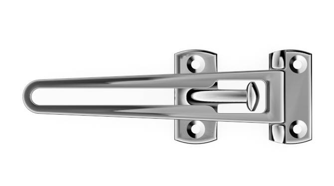 Entrebâilleur de sécurité MODERN pour porte à recouvrement chromé SOCONA PR1