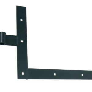 Équerre de volet 35 x 5 x 500 mm diamètre 14 mm cataphorèse noire paire 1/2 gauche TORBEL 2139504