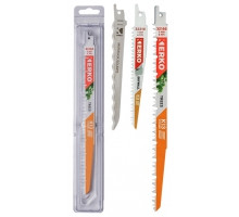 Lames de scie sabre hcs pour applications specifiques 2 lames spéciales isolants Ondulation 150 x 19 x 0,9 mm
