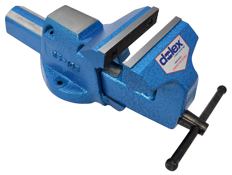 Etau réglable série 80 avec serre tube fixe 125 mm DOLEX 86