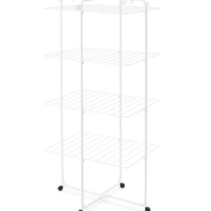 Etendoir à linge sur pieds30 m blanc BRABANTIA