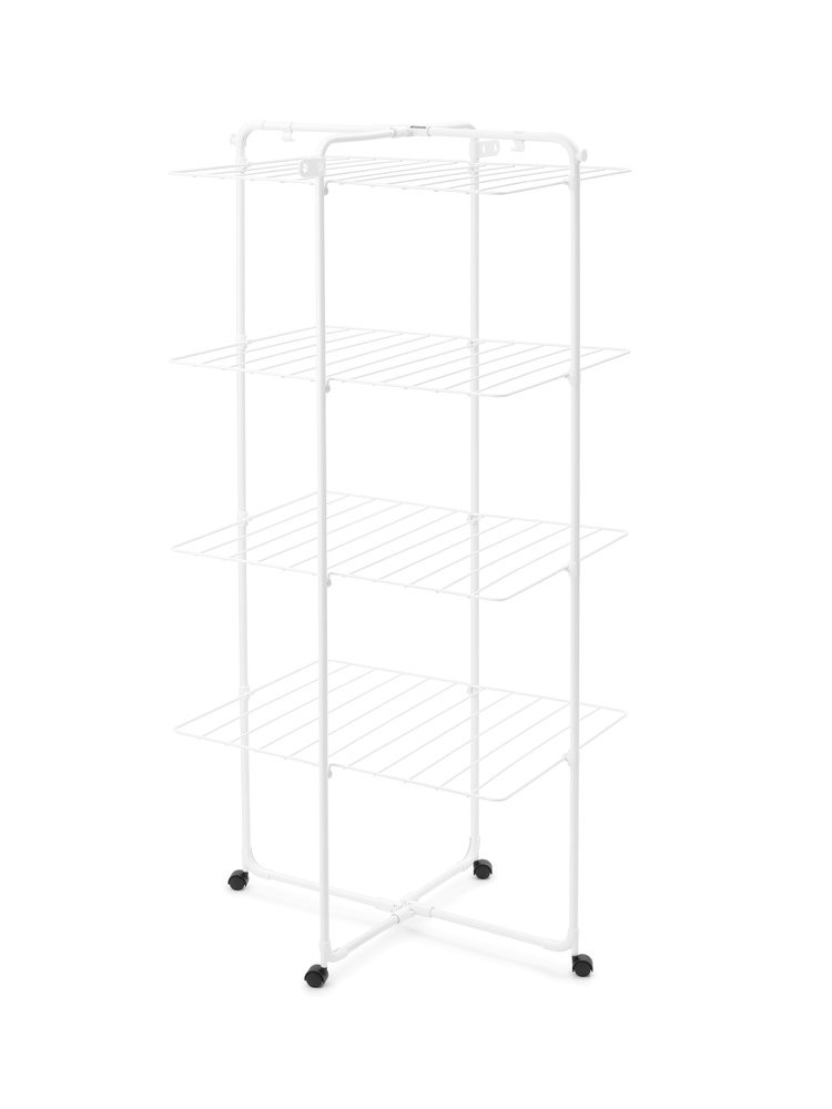 Etendoir à linge sur pieds30 m blanc BRABANTIA
