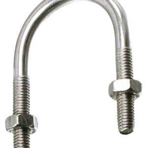 Etrier fileté zingué 27 pour tube ISO avec écrous boîte de 25 ACTON 3375027