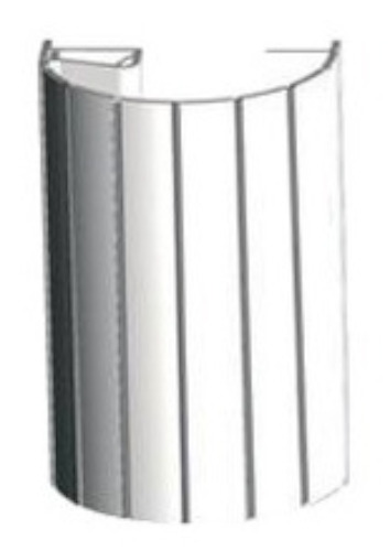 Euro battement blanc 250 cm ELLEN 8021159