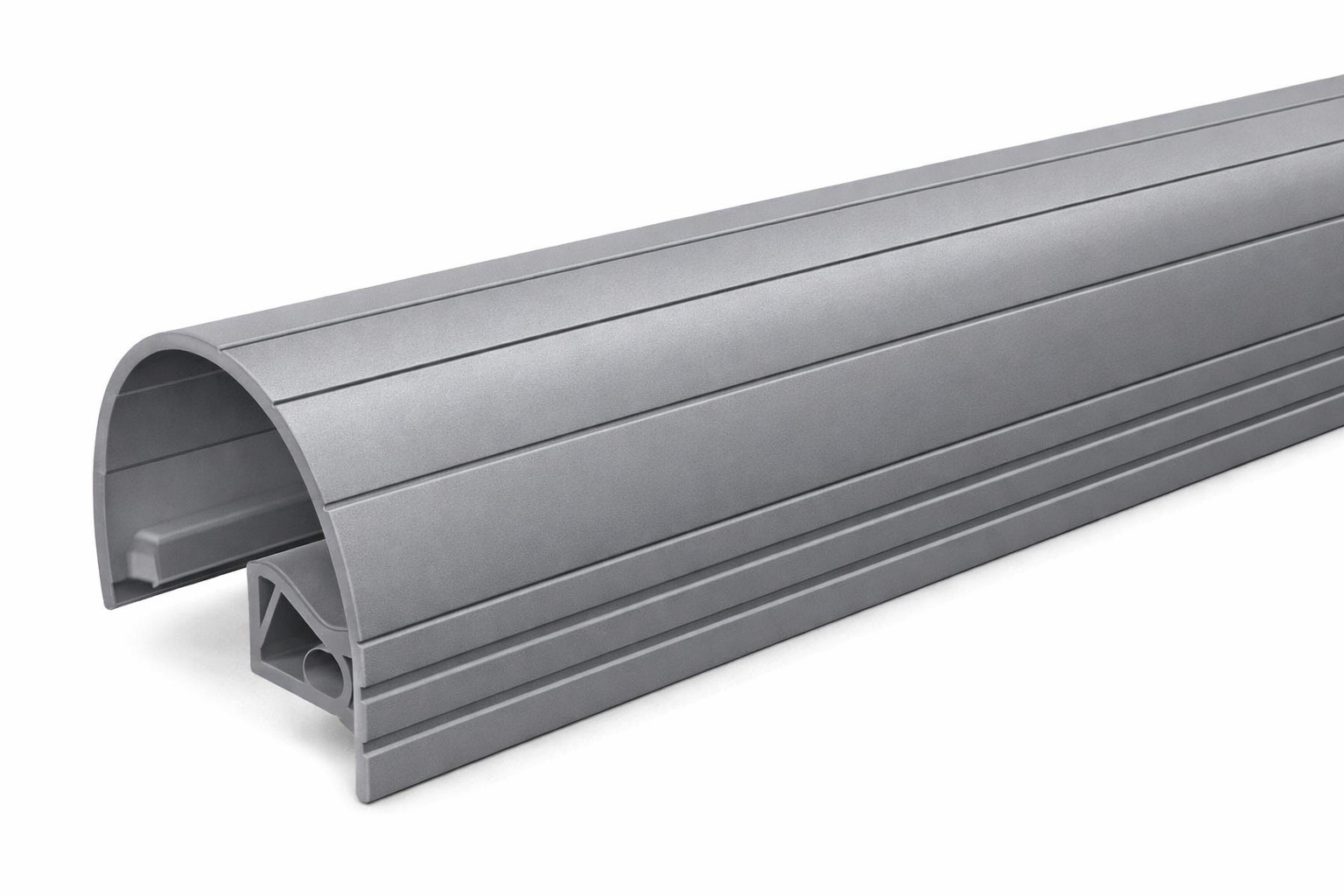 Euro-battement M1 225 cm gris ELLEN 8021359