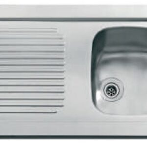 Evier monocuve inox SPX avec égouttoir 1200 x 600 cm à poser MAN 711-1200 FRANKE 082522