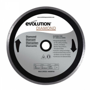 Lame diamant EVOLUTION Lamdrage3 255 mm