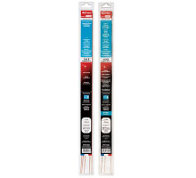 Baguettes de brasure argent certifiee atg GE206GE 5 baguettes 6% d'argent 2 / 500 mm